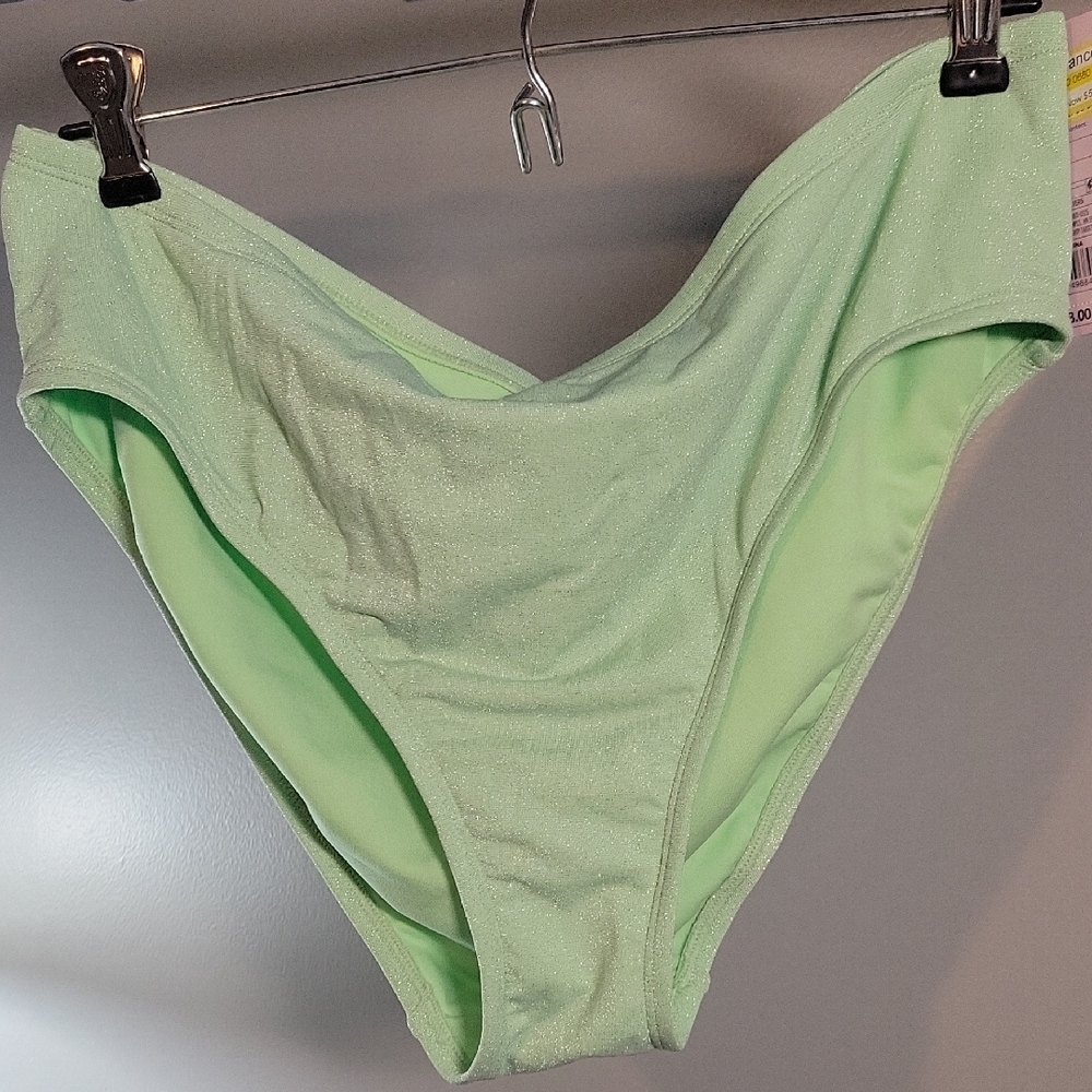 Shimmering Green Bikini Bottom